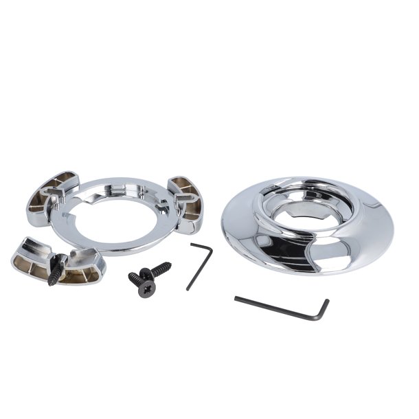 Kabelfring Top+Bundbeslag - Forkromet - til Spiral 520655