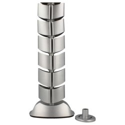 Kabelfring Fra Skrivebord til Gulv - 790 mm - Slvgr