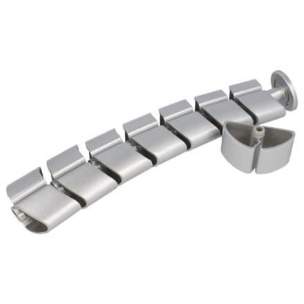 Kabelf�ring Fra Skrivebord til Gulv - 790 mm - S�lvgr�