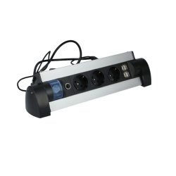 Stikdse, Roterbar, Fritstende - 353,8x94,2mm