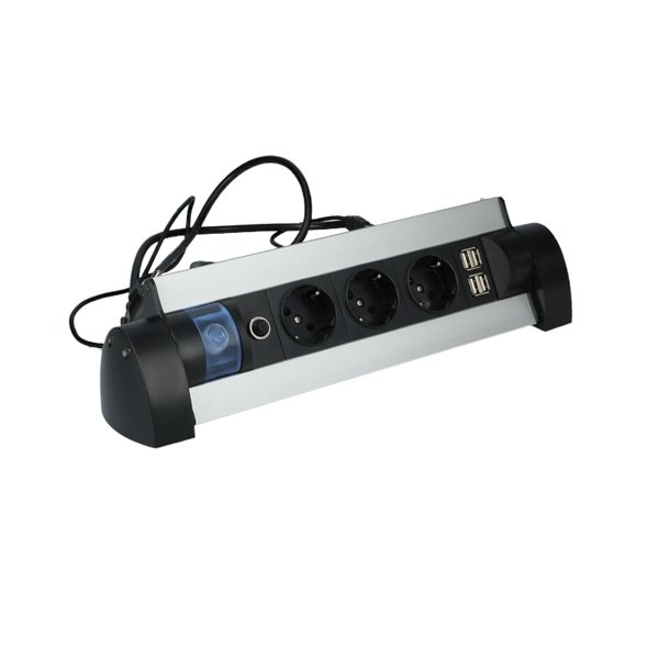 Stikdse, Roterbar, Fritstende - 353,8x94,2mm