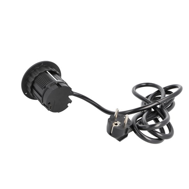 Stikdse 60mm - 1 Stikkontakt, 1 Stk USB-A +2 Stk USB-C