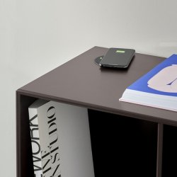 Tr�dl�s Oplader til Mobiltelefon - �80 mm - 15W