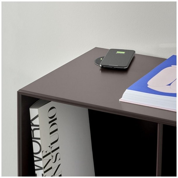 Tr�dl�s Oplader til Mobiltelefon - �80 mm - 15W