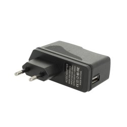USB Oplader 5V Sort - 3A