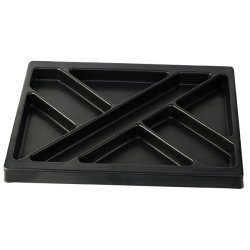 Universal Pennebakke 342x267x24mm - Sort