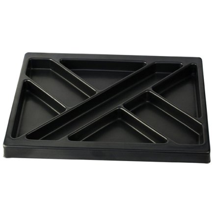 Universal Pennebakke 342x267x24mm - Sort