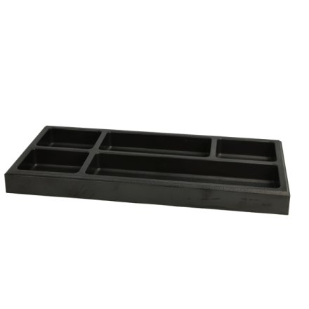 Universal Pennebakke 302x140x25mm - Sort