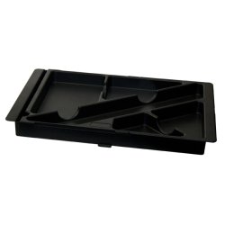 Universal Pennebakke med Justerbar Bredde - Sort