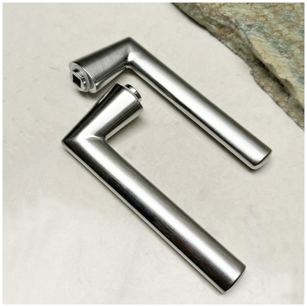 D�rgreb S�t "Jazz" - B�rstet St�l - Massiv