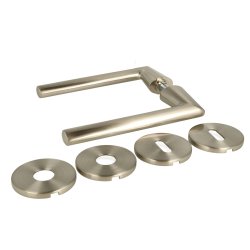 D�rgreb S�t "Jazz" - B�rstet St�l - Massiv