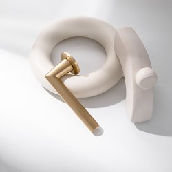 D�rgreb S�t "Jazz" - B�rstet Messing - Massiv