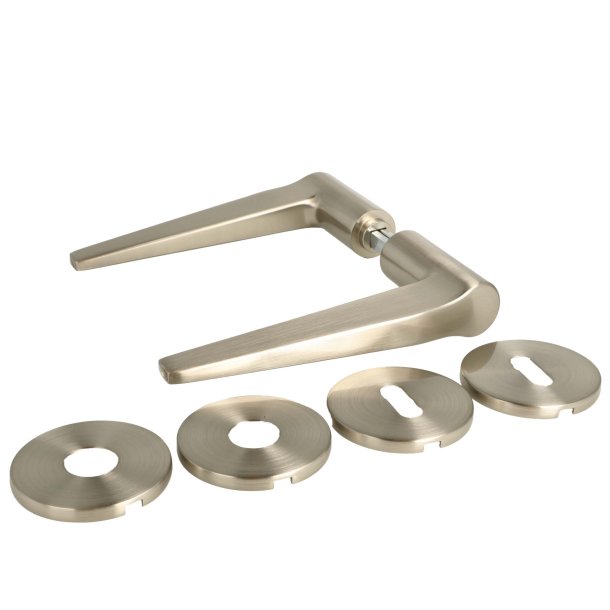 D�rgreb S�t "Funk" - B�rstet St�l - Massiv