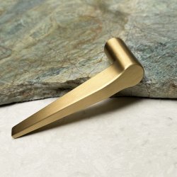 Drgreb St "Funk" - Brstet Messing - Massiv