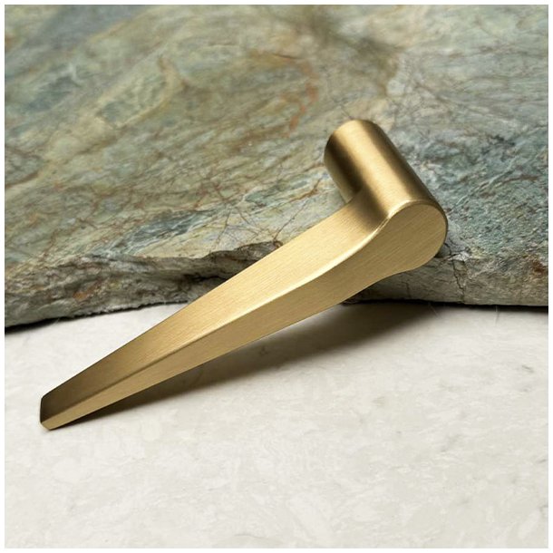 Drgreb St "Funk" - Brstet Messing - Massiv