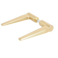 Drgreb St "Funk" - Brstet Messing - Massiv