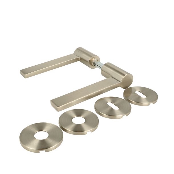 D�rgreb S�t "Rock" - B�rstet St�l - Massiv