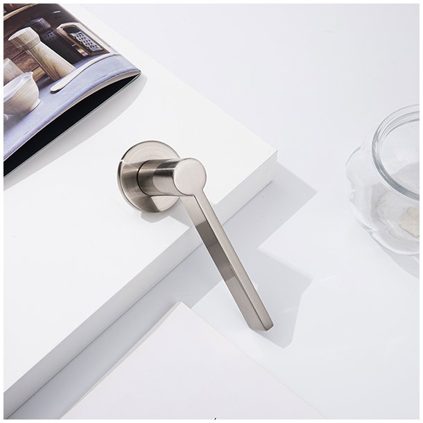 D�rgreb S�t "Rock" - B�rstet St�l Finish