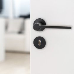 Drgreb St "Rock" - Sort - Massiv