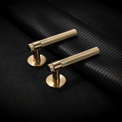 D�rgreb S�t "House" - B�rstet Messing Finish