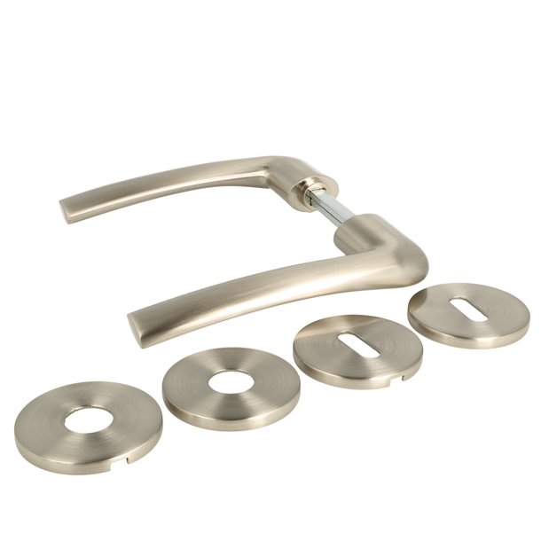 D�rgreb S�t "Trance" - B�rstet St�l - Massiv