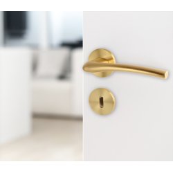 Drgreb St "Trance" - Brstet Messing - Massiv