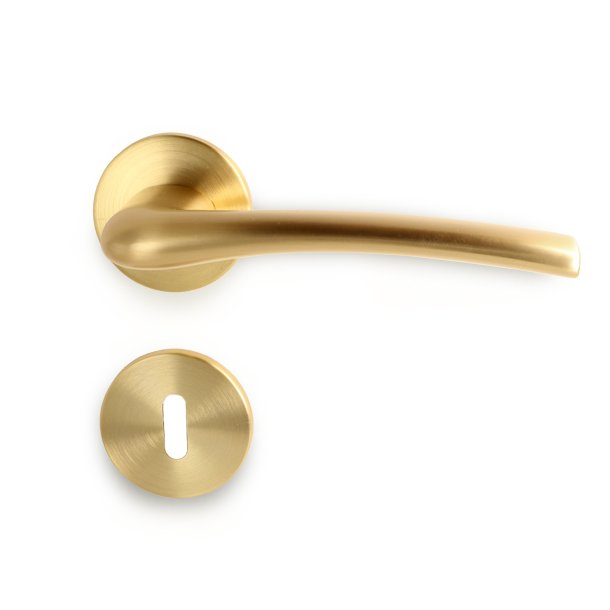 Drgreb St "Trance" - Brstet Messing - Massiv