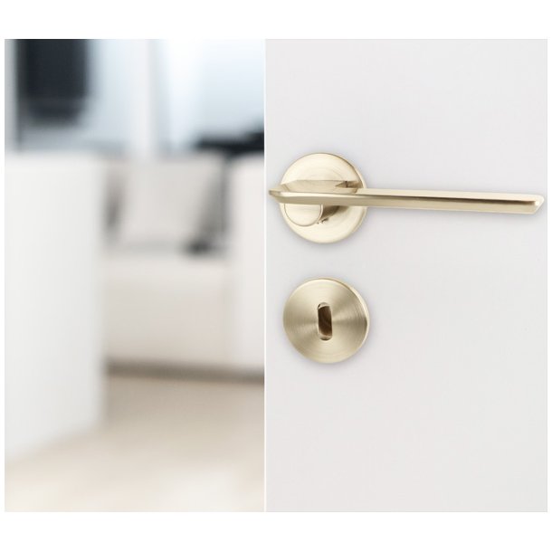 D�rgreb S�t "Disco" - B�rstet St�l - Massiv