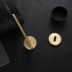 D�rgreb S�t "Disco" - B�rstet Messing Finish