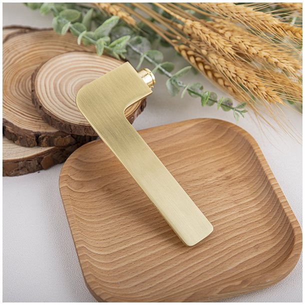 D�rgreb S�t "Disco" - B�rstet Messing Finish