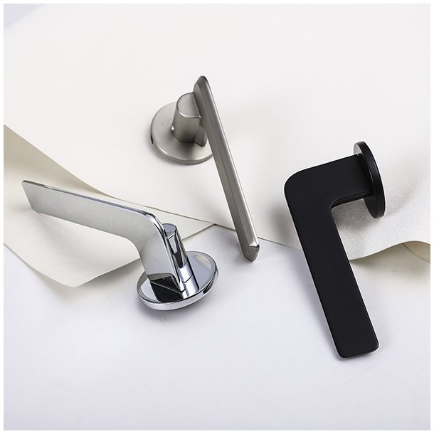 D�rgreb S�t "Disco" - B�rstet Krom Finish