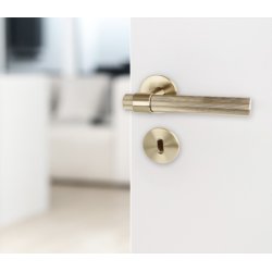 D�rgreb S�t "Justa" - B�rstet St�l - Massiv