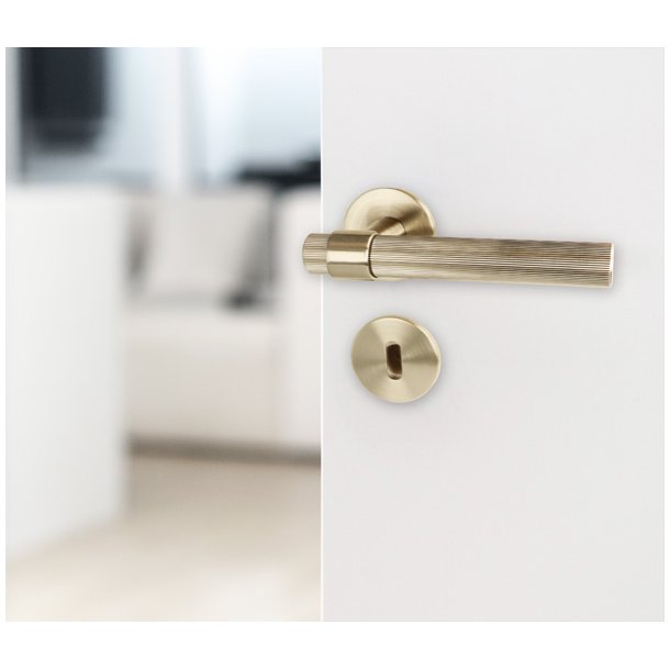 D�rgreb S�t "Justa" - B�rstet St�l - Massiv