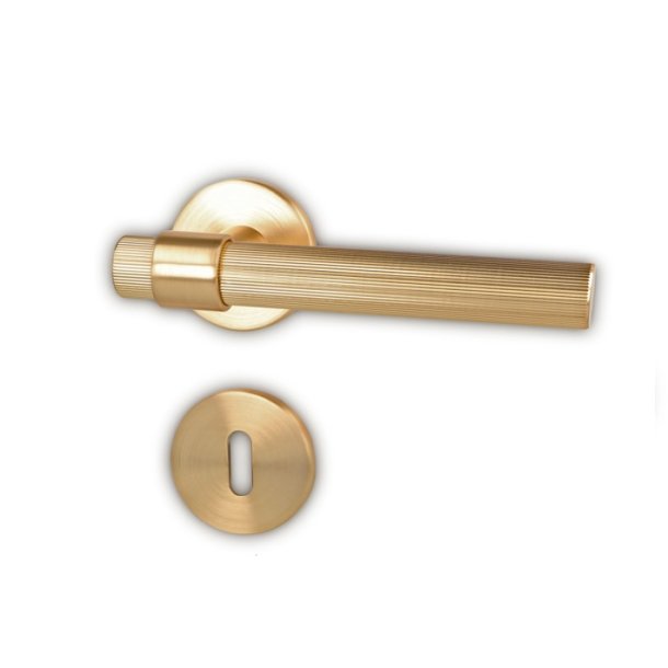 Drgreb St "Justa" - Brstet Messing - Massiv