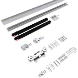 Skjult skydedrsbeslagst "Ghost" med Softclose - 1 Meter