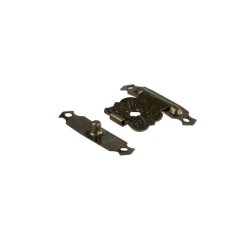 Mini Lukkebeslag "Njord" - Bronze Finish - 22x31mm