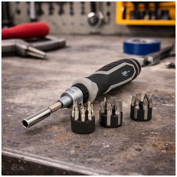 Skraldeskruetr�kker med 20 Bits