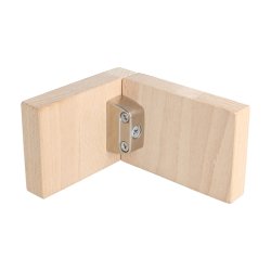 Samlebeslag "Strong" 40x21mm - Forniklet