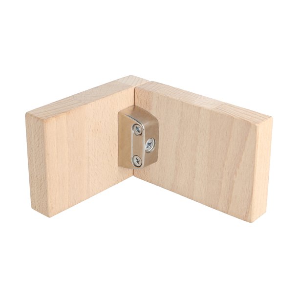 Samlebeslag "Strong" 40x21mm - Forniklet