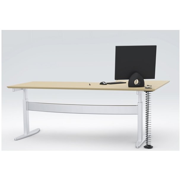 Kabelfring Top+Bundbeslag - Forkromet - til Spiral 520655